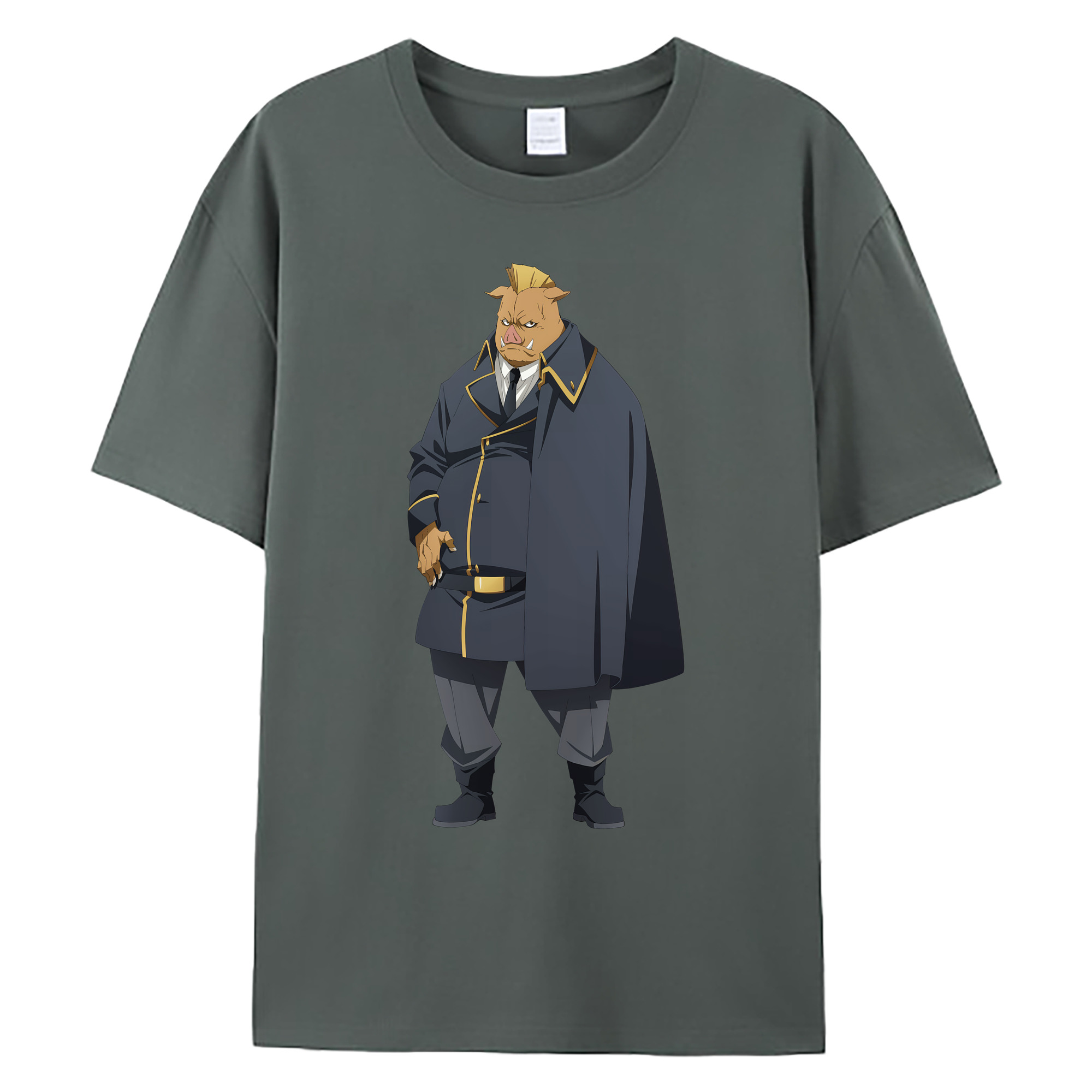 （画像用） 転スラ Regarding Reincarnated to Slime 綿100％ メンズ半袖Tシャツ｜肌触りやわらか＆通気性